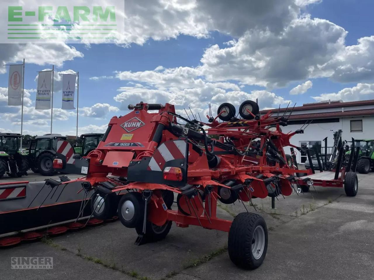 Kuhn gf 15003 t - Hövändare: bild 3 Kuhn gf 15003 t - Hövändare: bild 3