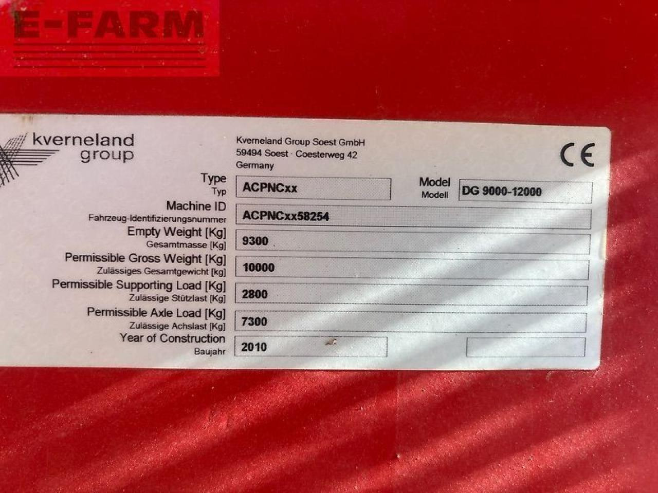 Kverneland dg 9000-12000 - Såmaskin: bild 2 Kverneland dg 9000-12000 - Såmaskin: bild 2