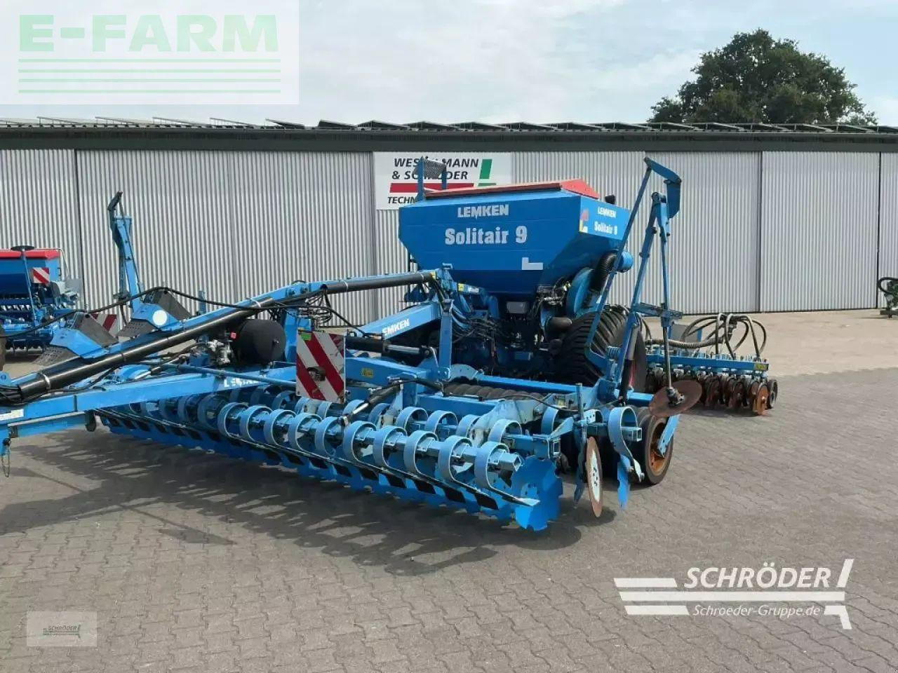 Lemken heliodor 8/500 ka + solitair 9 - Kombisåmaskin: bild 1 Lemken heliodor 8/500 ka + solitair 9 - Kombisåmaskin: bild 1
