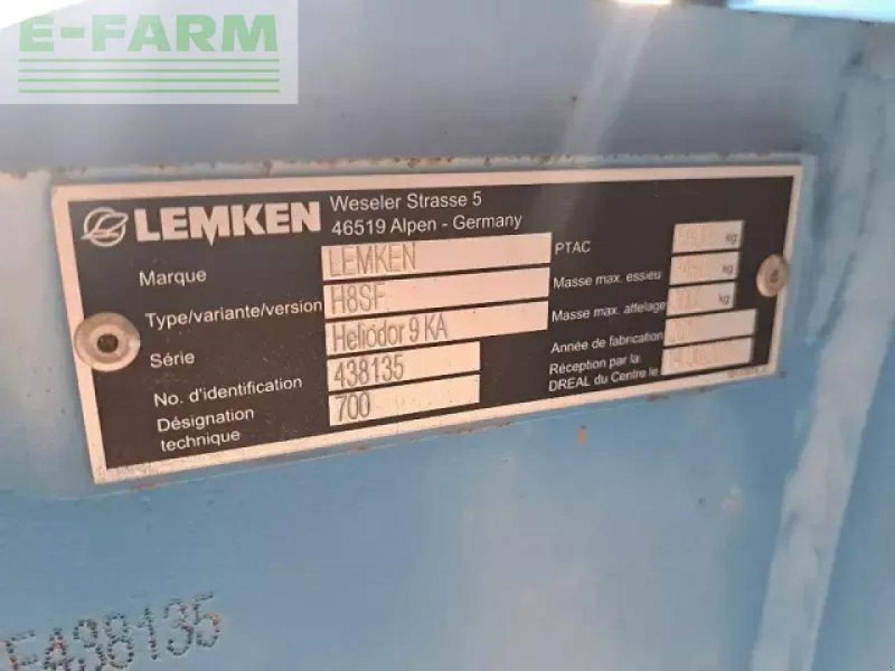 Lemken heliodor 9/700ka - Kultivator: bild 5 Lemken heliodor 9/700ka - Kultivator: bild 5