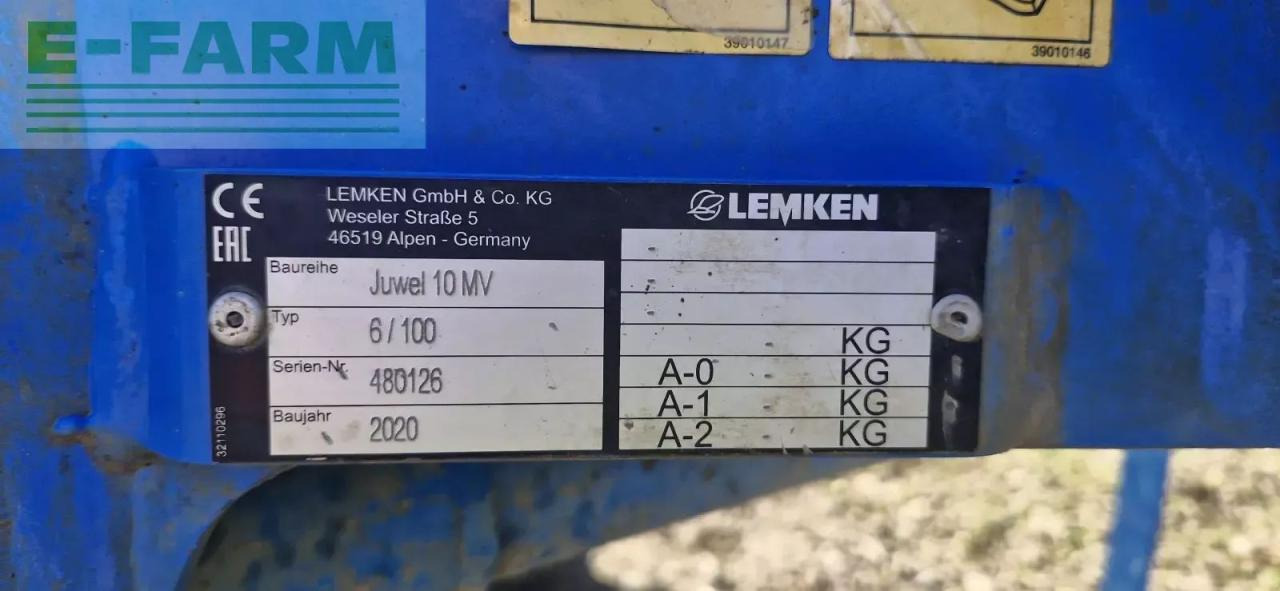 Lemken juwel 10mv - Plog: bild 3 Lemken juwel 10mv - Plog: bild 3