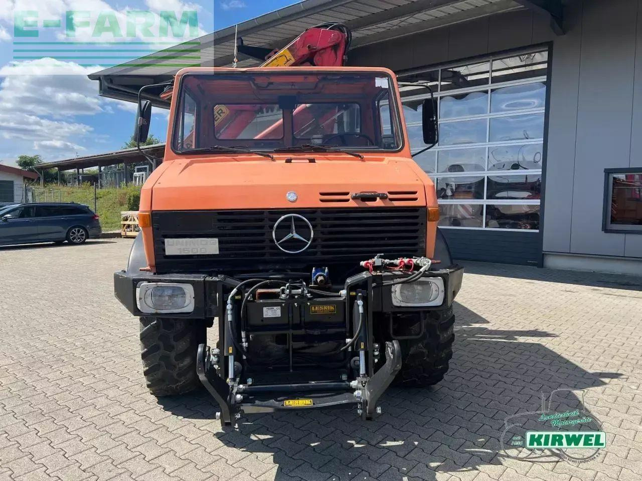 Mercedes-Benz unimog 1500 - Traktor: bild 5 Mercedes-Benz unimog 1500 - Traktor: bild 5