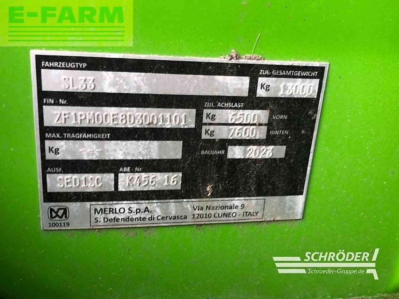 Merlo p 40.17 - Teleskoplastar: bild 5 Merlo p 40.17 - Teleskoplastar: bild 5