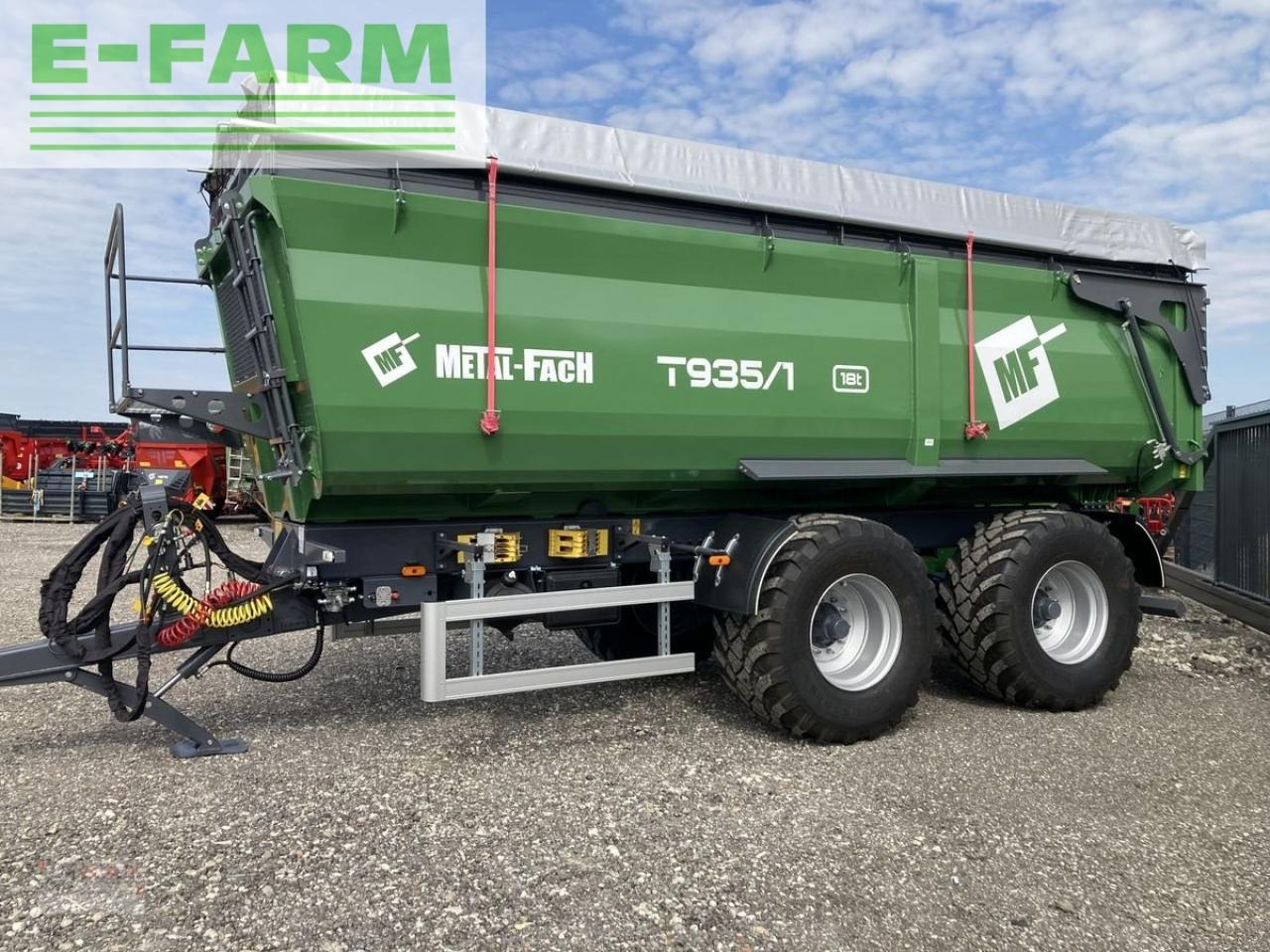 Metal-Fach t 935/1-24 to muldenkipper-voll - Tippvagn för lantbruk: bild 1 Metal-Fach t 935/1-24 to muldenkipper-voll - Tippvagn för lantbruk: bild 1