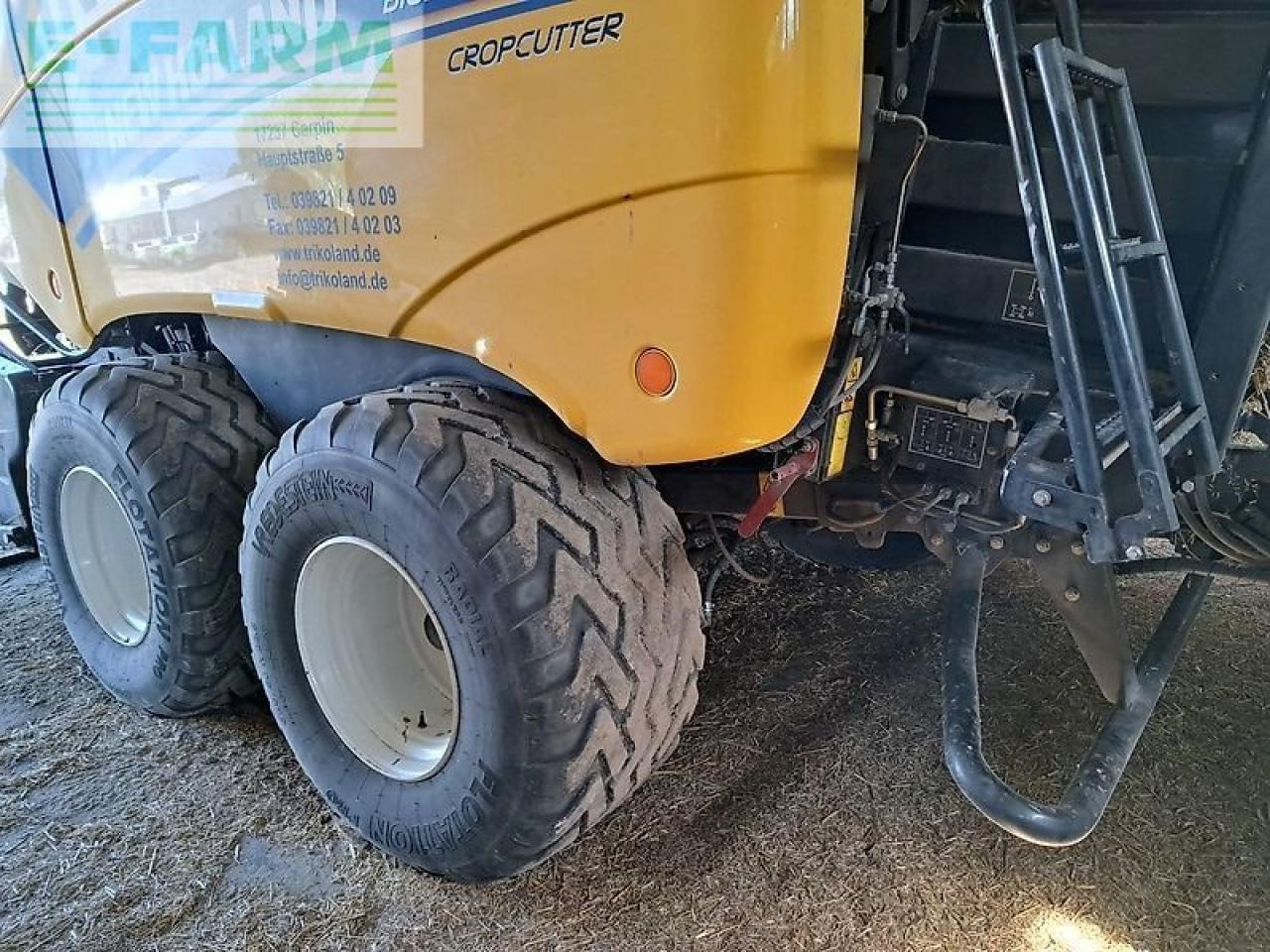 Fyrkantspress New Holland bb 1290 r: bild 7