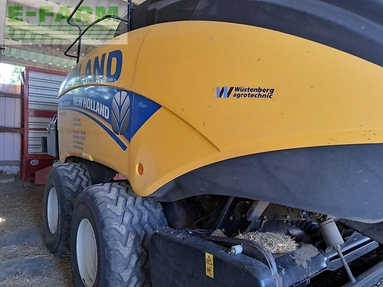 Fyrkantspress New Holland bb 1290 r: bild 6