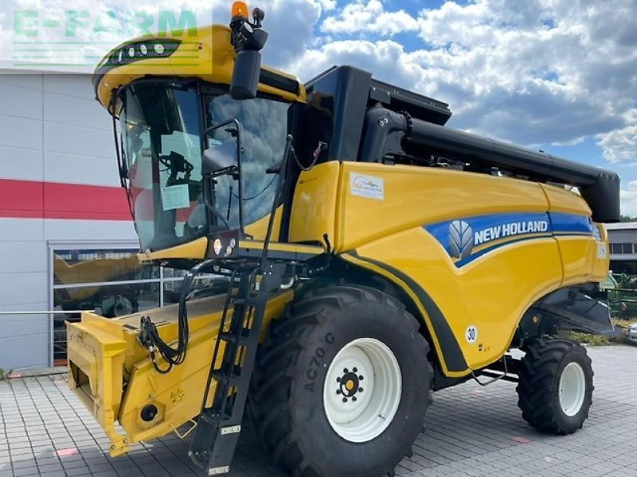 New Holland cx 5.80 - Skördetröska: bild 2 New Holland cx 5.80 - Skördetröska: bild 2