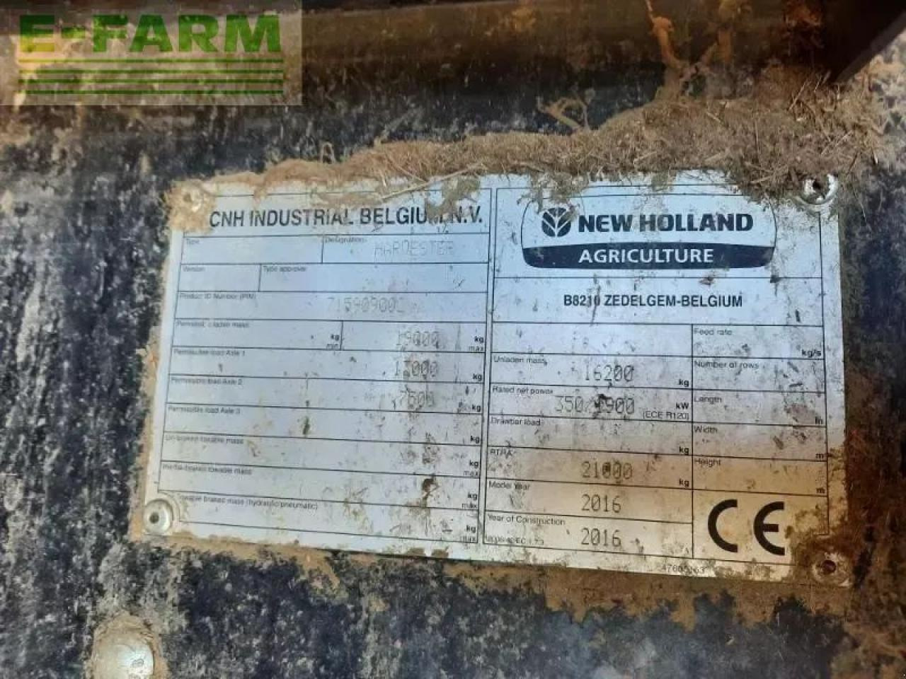 New Holland fr480 - Exakthack: bild 3 New Holland fr480 - Exakthack: bild 3