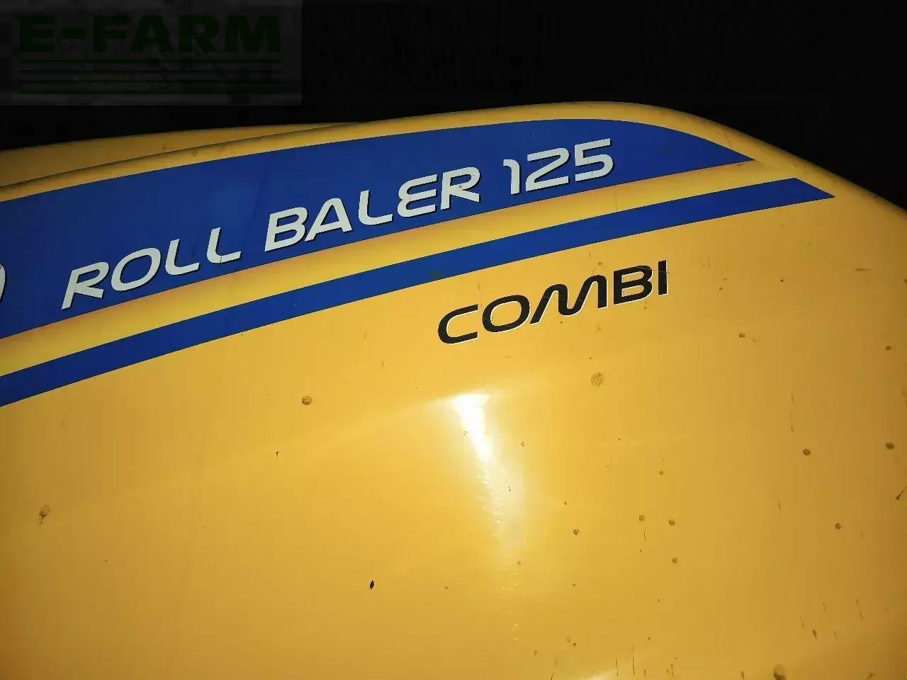 New Holland roll baler 125 combi - Fyrkantspress: bild 3 New Holland roll baler 125 combi - Fyrkantspress: bild 3