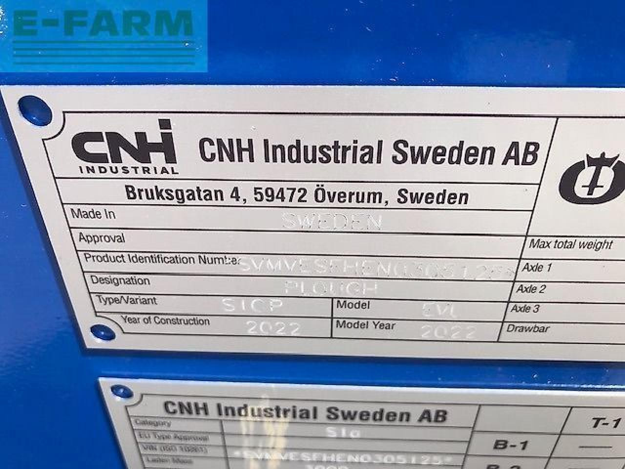Överum evl 61080h - Plog: bild 3 Överum evl 61080h - Plog: bild 3