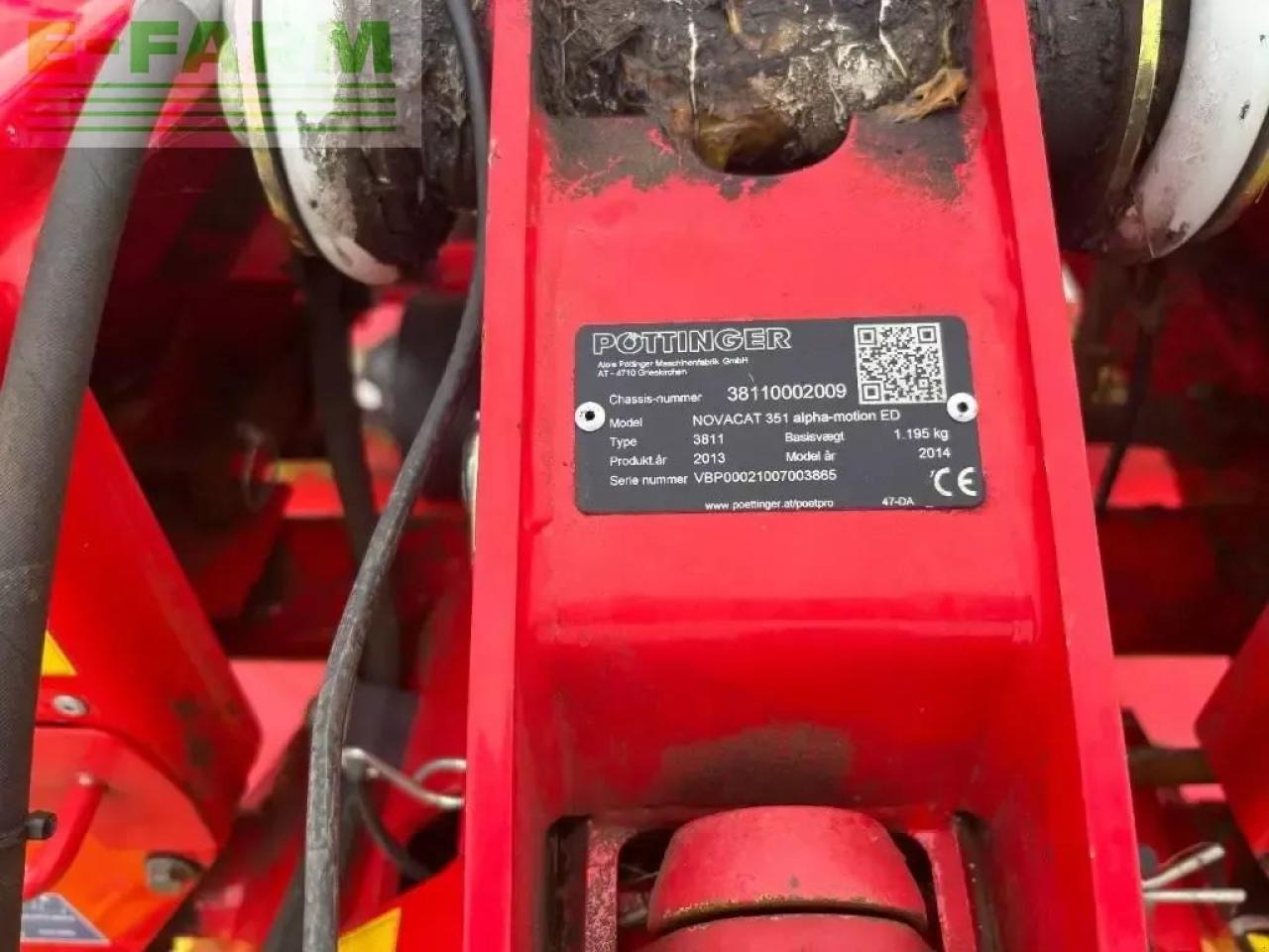 Pöttinger novacat v10 ed - Slåttermaskin: bild 4 Pöttinger novacat v10 ed - Slåttermaskin: bild 4
