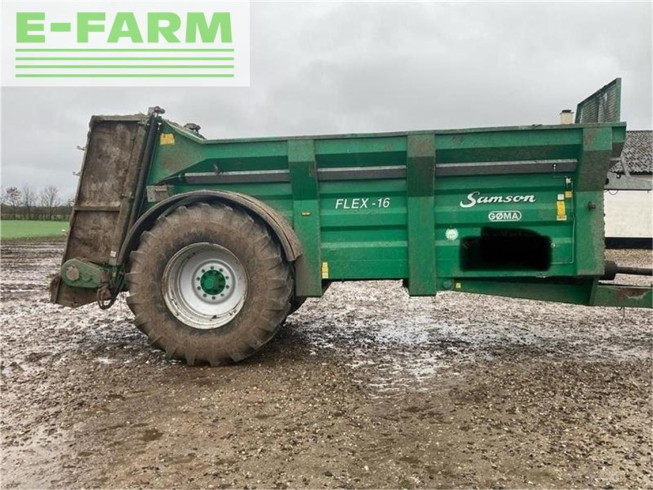 Samson flex16 - Mineralgödselspridare: bild 3 Samson flex16 - Mineralgödselspridare: bild 3