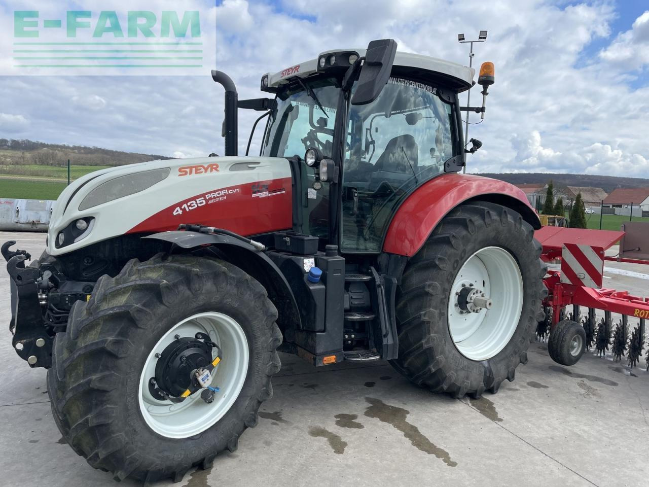 Steyr 4135 profi cvt CVT - Traktor: bild 1 Steyr 4135 profi cvt CVT - Traktor: bild 1
