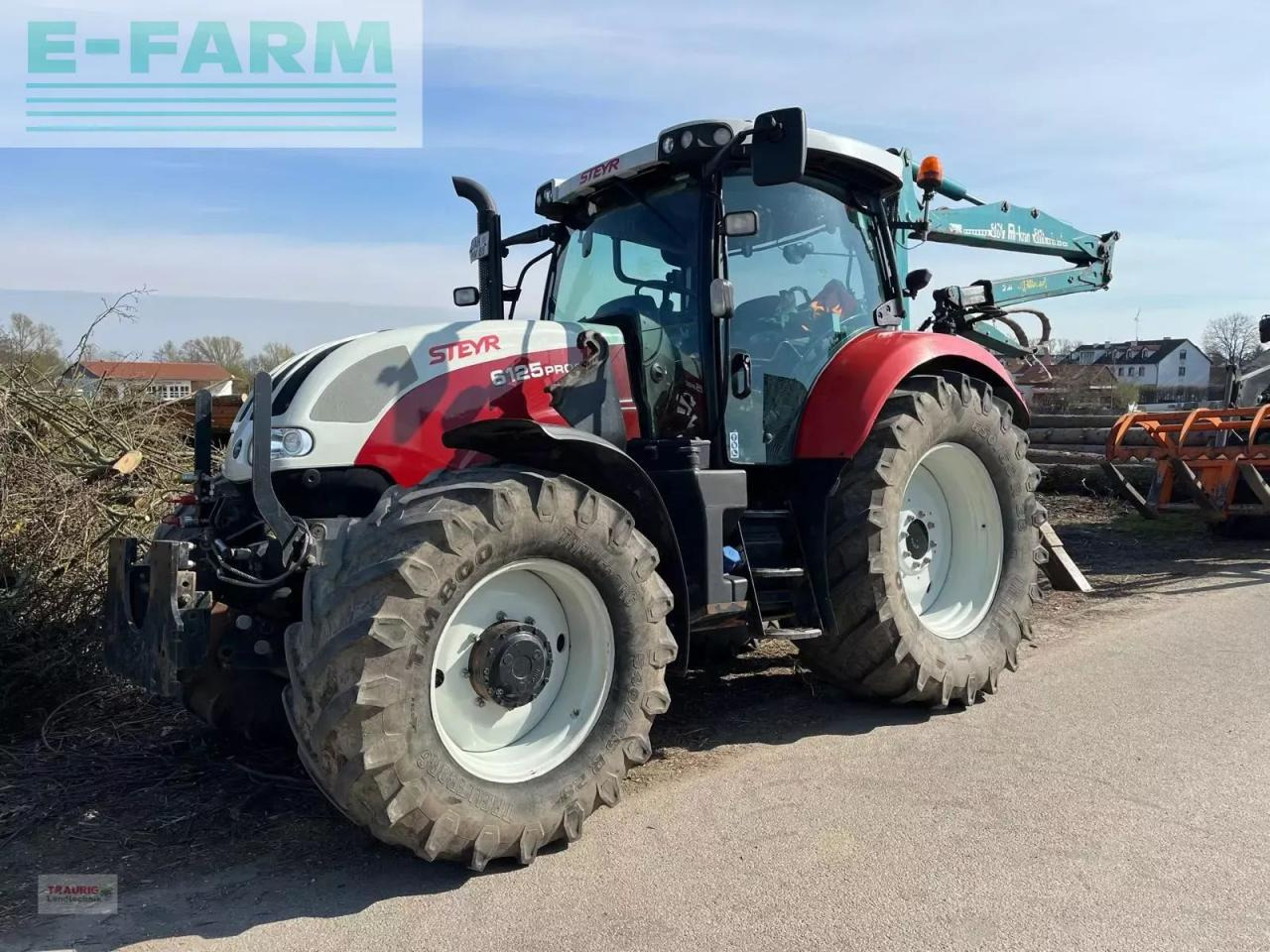 Steyr 6125 profi classic Classic - Traktor: bild 1 Steyr 6125 profi classic Classic - Traktor: bild 1