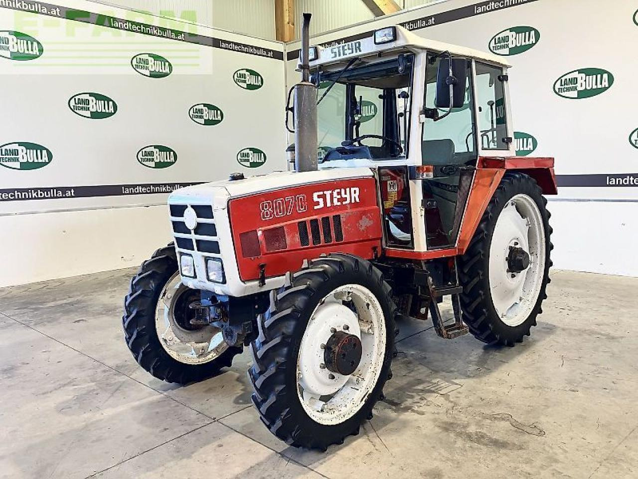 Steyr 8070 a sk 2 (kk) - Traktor: bild 1 Steyr 8070 a sk 2 (kk) - Traktor: bild 1