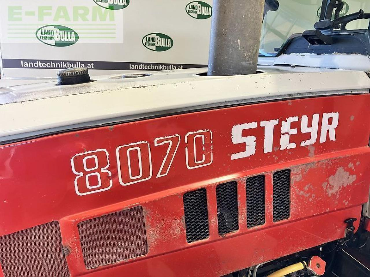 Steyr 8070 a sk 2 (kk) - Traktor: bild 5 Steyr 8070 a sk 2 (kk) - Traktor: bild 5