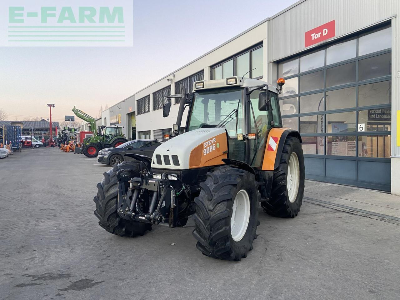 Steyr 9086 a t - Traktor: bild 1 Steyr 9086 a t - Traktor: bild 1