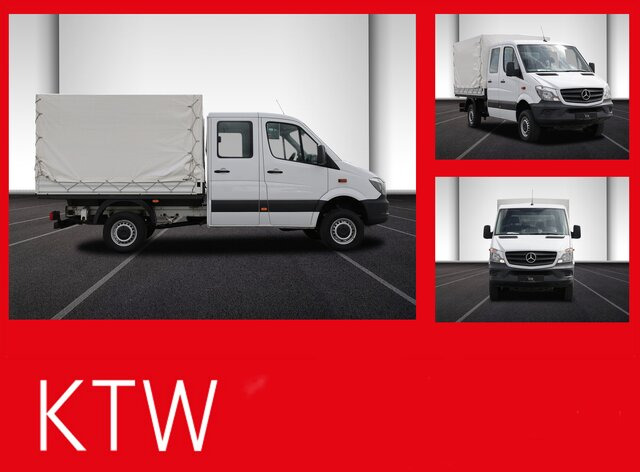 MERCEDES-BENZ Sprinter 316CDI DOKA,Allrad,Klima... - Transportbil med flak, Dubbelhytt transportbil: bild 1 MERCEDES-BENZ Sprinter 316CDI DOKA,Allrad,Klima... - Transportbil med flak, Dubbelhytt transportbil: bild 1