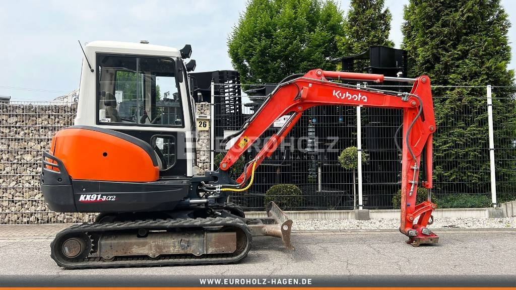 Kubota Minibagger KX 91-3 S2 mit Schnellwechsler MS03 - Minigrävmaskin: bild 1 Kubota Minibagger KX 91-3 S2 mit Schnellwechsler MS03 - Minigrävmaskin: bild 1