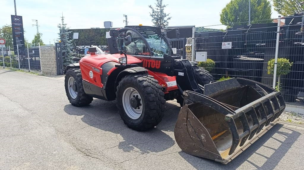 Manitou Teleskoplader 737, Allrad, 7 m und 3.7 t, Klima, - Teleskoplastar: bild 1 Manitou Teleskoplader 737, Allrad, 7 m und 3.7 t, Klima, - Teleskoplastar: bild 1