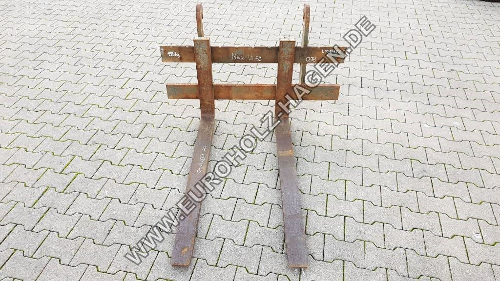 Palettengabel 1200 mm passend für Neuson WL50 - Gafflar för Byggmaskiner: bild 2 Palettengabel 1200 mm passend für Neuson WL50 - Gafflar för Byggmaskiner: bild 2