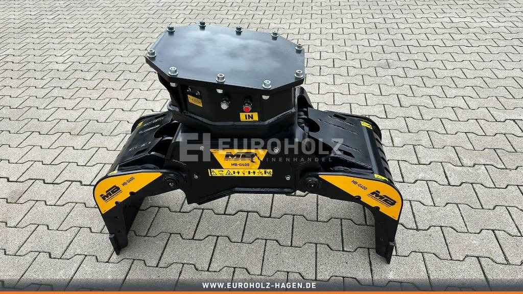 Sortiergreifer MB Crusher MB-G400 S4 2,4-4 t - Gripklo för Byggmaskiner: bild 1 Sortiergreifer MB Crusher MB-G400 S4 2,4-4 t - Gripklo för Byggmaskiner: bild 1