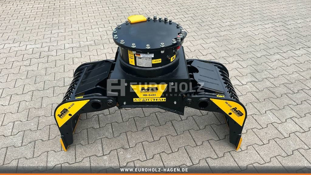 Sortiergreifer MB Crusher MB-G450 S4 3,5-5,5 t - Gripklo för Byggmaskiner: bild 1 Sortiergreifer MB Crusher MB-G450 S4 3,5-5,5 t - Gripklo för Byggmaskiner: bild 1