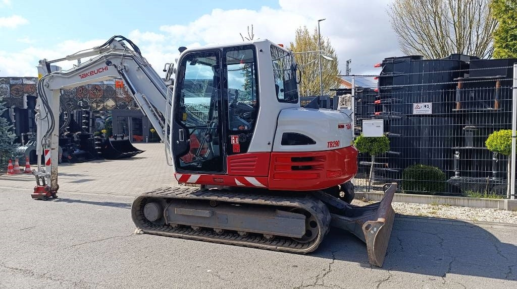 Takeuchi Minibagger TB 290 Schnellwechsler hydraulisch MS08 - Minigrävmaskin: bild 4 Takeuchi Minibagger TB 290 Schnellwechsler hydraulisch MS08 - Minigrävmaskin: bild 4