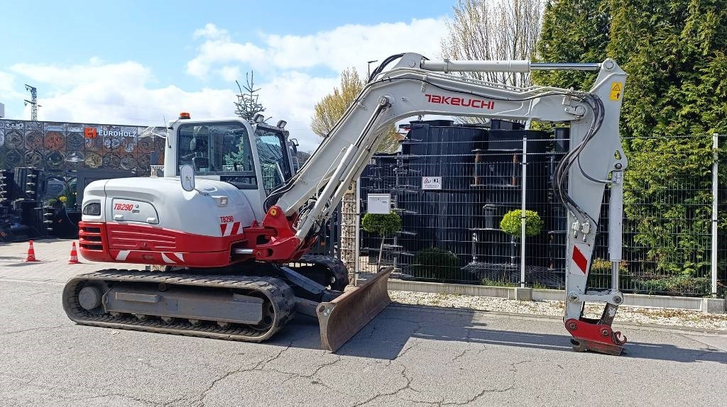 Takeuchi Minibagger TB 290 Schnellwechsler hydraulisch MS08 - Minigrävmaskin: bild 5 Takeuchi Minibagger TB 290 Schnellwechsler hydraulisch MS08 - Minigrävmaskin: bild 5