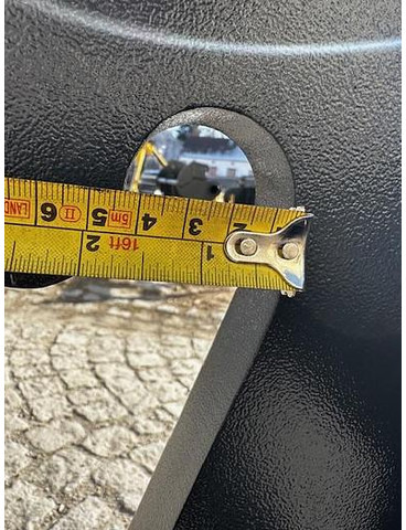 Ny Gafflar för Materialhanteringsutrustning Big Palettengabel 120cm mit Liebherr 506 Aufnahme: bild 9