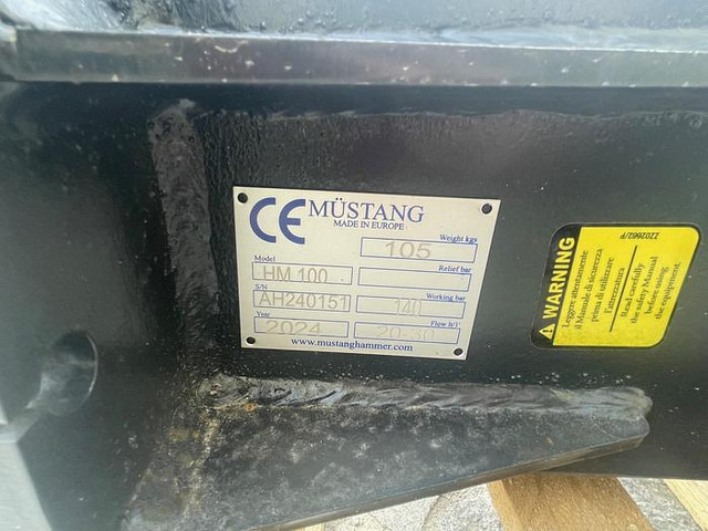 Mustang HM100 Hydraulikhammer - Hydraulisk hammare: bild 5 Mustang HM100 Hydraulikhammer - Hydraulisk hammare: bild 5