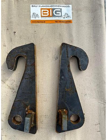 Big Anschweißhaken / Anschweißset / Koppelhaken Kramer groß - Reservdelar: bild 1 Big Anschweißhaken / Anschweißset / Koppelhaken Kramer groß - Reservdelar: bild 1