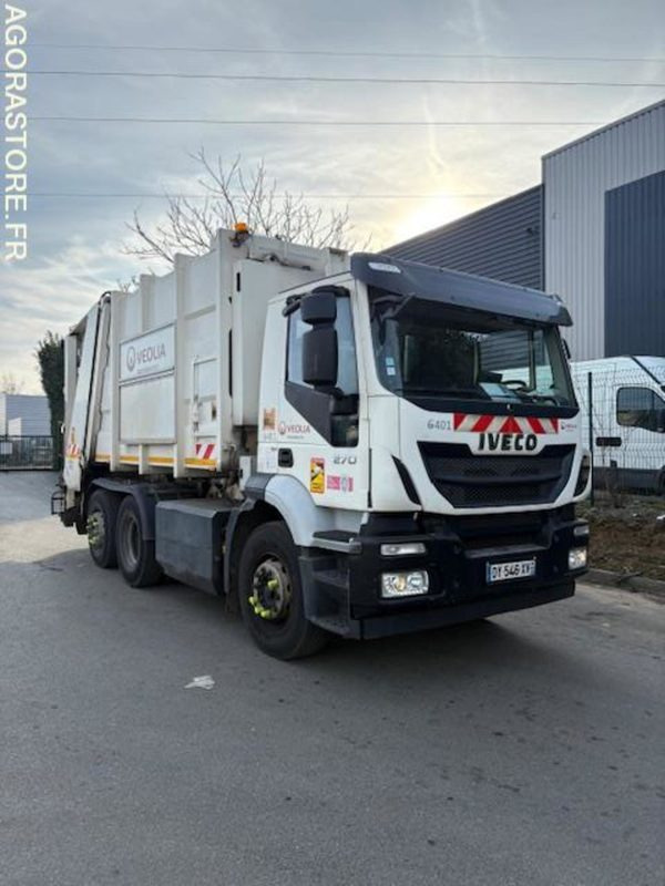 BOM 26T GNC IVECO - 2016 (6401- VPIDF -66ICAM571X) - Sopbil: bild 1 BOM 26T GNC IVECO - 2016 (6401- VPIDF -66ICAM571X) - Sopbil: bild 1