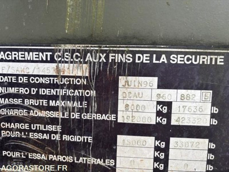 CONTENEUR AMPLIROLL 20 PIEDS AMENAGE AVEC GROUPE ELECTROGENE 130 KVA - Lastväxlare lastbil: bild 4 CONTENEUR AMPLIROLL 20 PIEDS AMENAGE AVEC GROUPE ELECTROGENE 130 KVA - Lastväxlare lastbil: bild 4