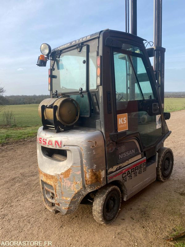 Chariot élévateur GAZ NISSAN 1.8T - Gasoltruck: bild 4 Chariot élévateur GAZ NISSAN 1.8T - Gasoltruck: bild 4