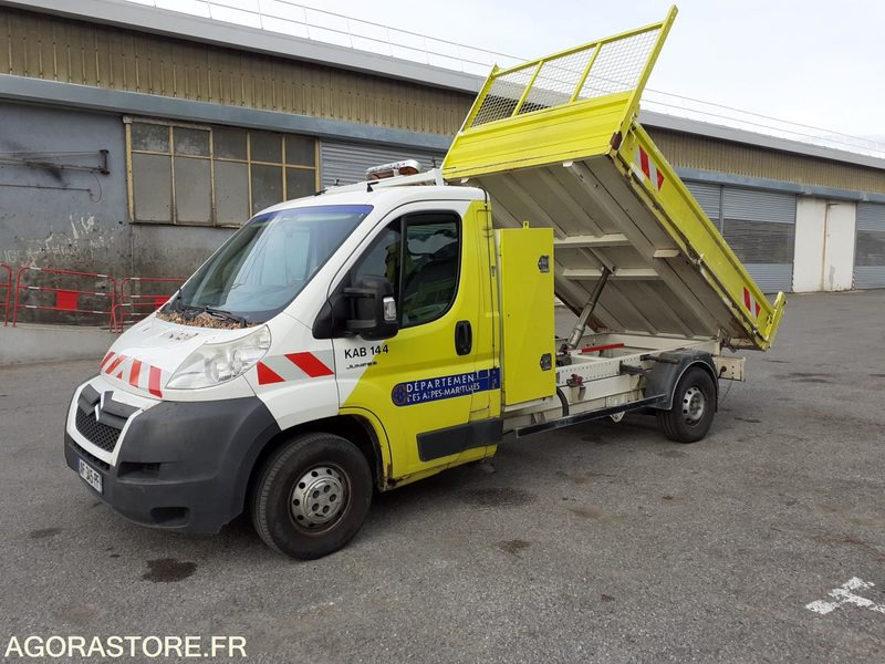 Citroën jumper - 2009 - 144742kms - AF345PF - Transportbil med tippflak: bild 1 Citroën jumper - 2009 - 144742kms - AF345PF - Transportbil med tippflak: bild 1