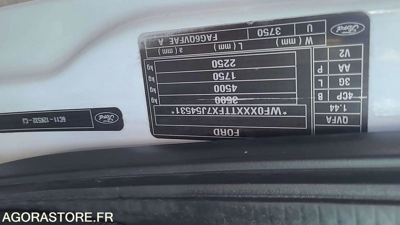 Skåpbil Ford Transit LS - 2008 - 76734kms - 929AZP67: bild 12