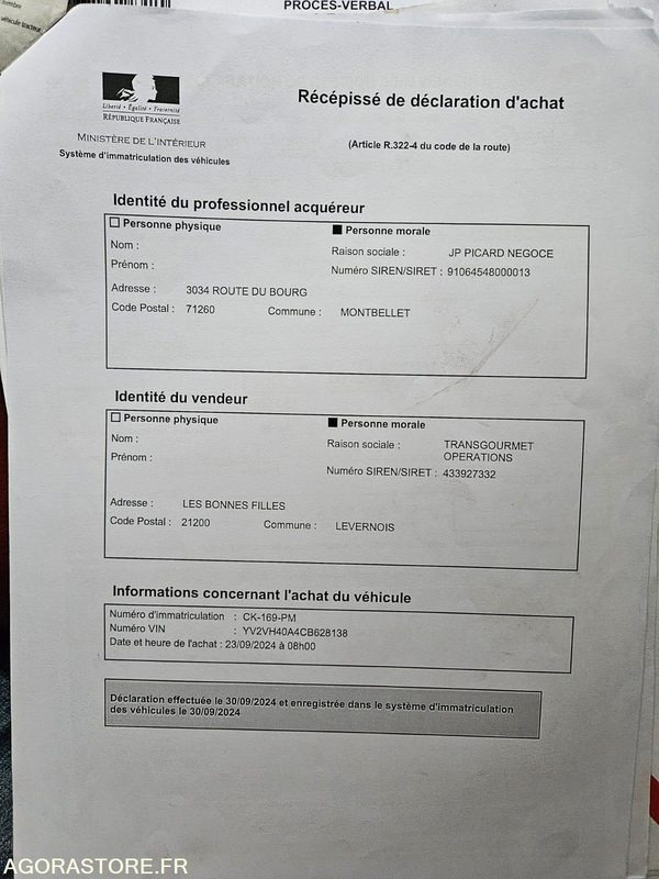 Porteur Volvo frigo - Lastbil: bild 5 Porteur Volvo frigo - Lastbil: bild 5