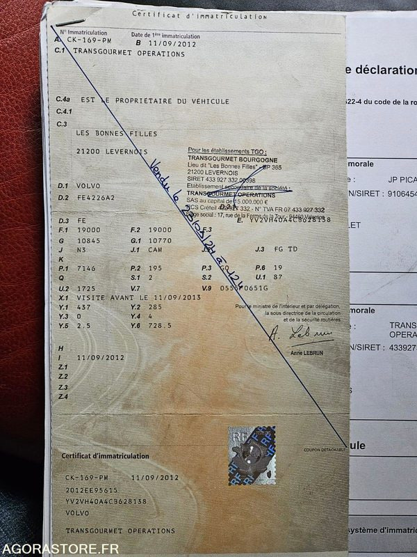 Porteur Volvo frigo - Lastbil: bild 3 Porteur Volvo frigo - Lastbil: bild 3