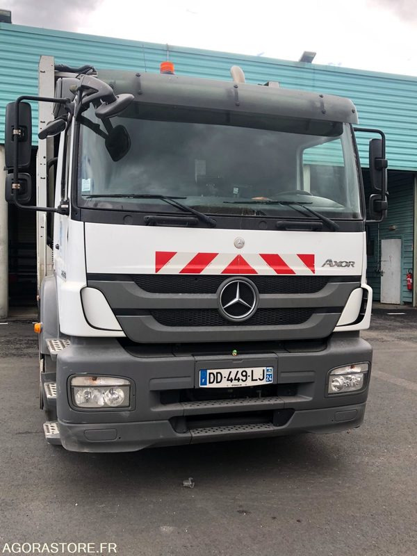MERCEDES AXOR 26T-21m3 - 287235 kms - 2014 - Sopbil: bild 1 MERCEDES AXOR 26T-21m3 - 287235 kms - 2014 - Sopbil: bild 1