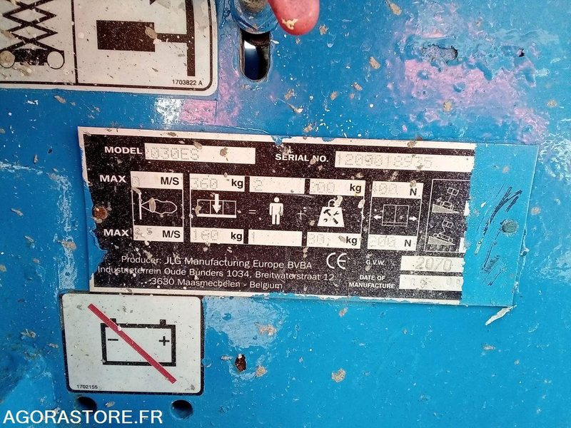 Nacelle electrique à ciseaux JLG 2030ES - Lift: bild 4 Nacelle electrique à ciseaux JLG 2030ES - Lift: bild 4