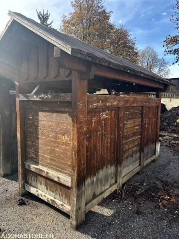 Lot de 2 abris bus bois - Övrig maskin: bild 3 Lot de 2 abris bus bois - Övrig maskin: bild 3