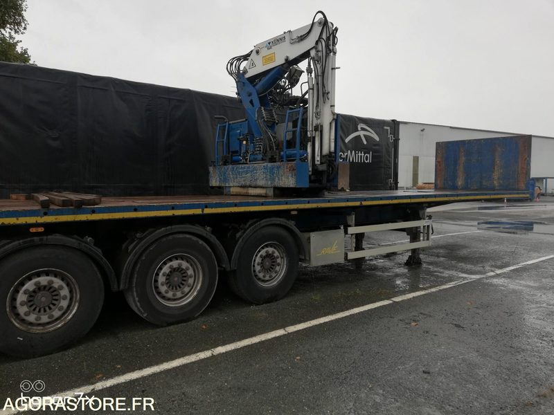 Semi-remorque Royen grue roulante Kennis 2014 (3971) - Flaktrailer: bild 2 Semi-remorque Royen grue roulante Kennis 2014 (3971) - Flaktrailer: bild 2