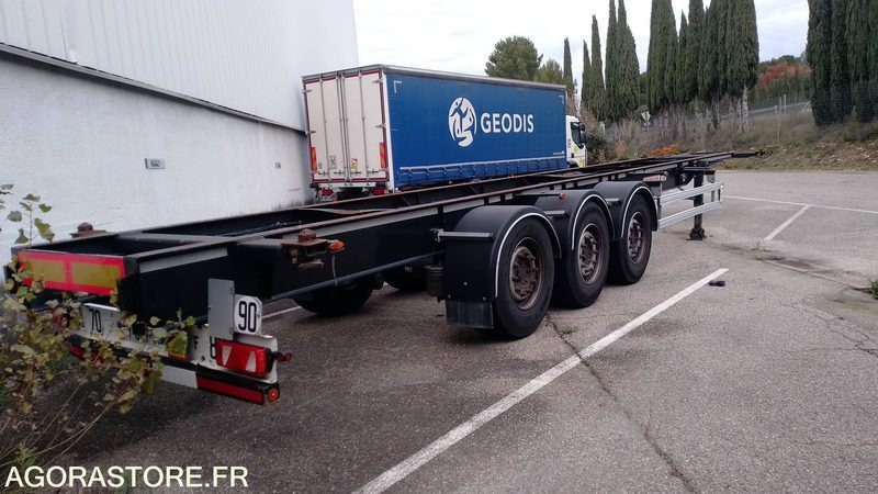 Chassis FRUEHAUF - 2016 - DY-621-YJ - Semitrailer: bild 1 Chassis FRUEHAUF - 2016 - DY-621-YJ - Semitrailer: bild 1