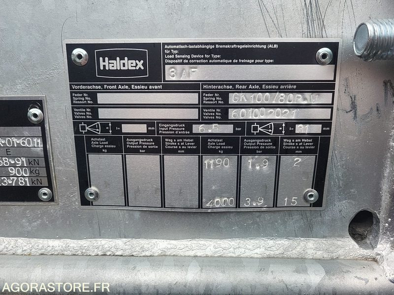 REMORQUE - Semitrailer: bild 4 REMORQUE - Semitrailer: bild 4