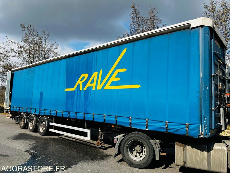 Semi-remorque Bâchée Fruehauf 2011 (3679) - Semitrailer: bild 1 Semi-remorque Bâchée Fruehauf 2011 (3679) - Semitrailer: bild 1