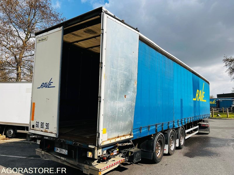 Semi-remorque Bâchée Fruehauf 2011 (3679) - Semitrailer: bild 2 Semi-remorque Bâchée Fruehauf 2011 (3679) - Semitrailer: bild 2