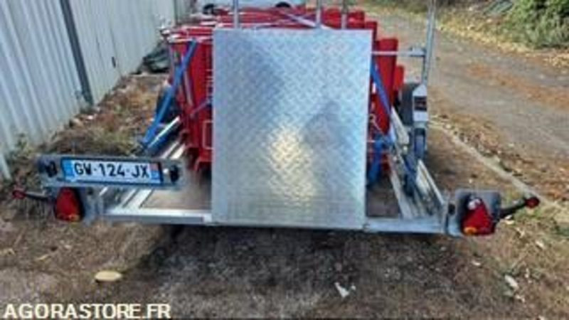 Remorque 1 essieu PTAC 1500 - chassis porte véhicule de 2024 - Släp: bild 4 Remorque 1 essieu PTAC 1500 - chassis porte véhicule de 2024 - Släp: bild 4