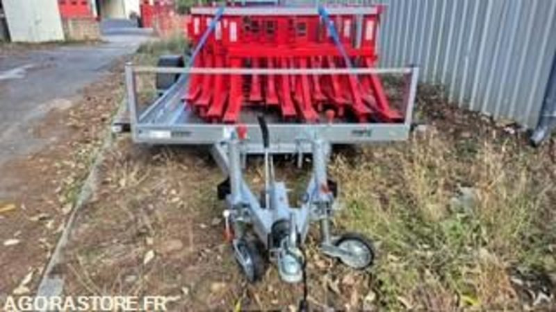 Remorque 1 essieu PTAC 1500 - chassis porte véhicule de 2024 - Släp: bild 1 Remorque 1 essieu PTAC 1500 - chassis porte véhicule de 2024 - Släp: bild 1