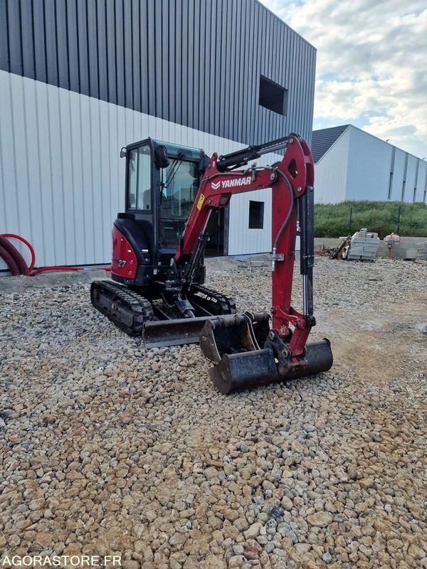 Minipelle yanmar vio27-6 - 2024 - 809 heures + 3 godets - Grävmaskin: bild 2 Minipelle yanmar vio27-6 - 2024 - 809 heures + 3 godets - Grävmaskin: bild 2